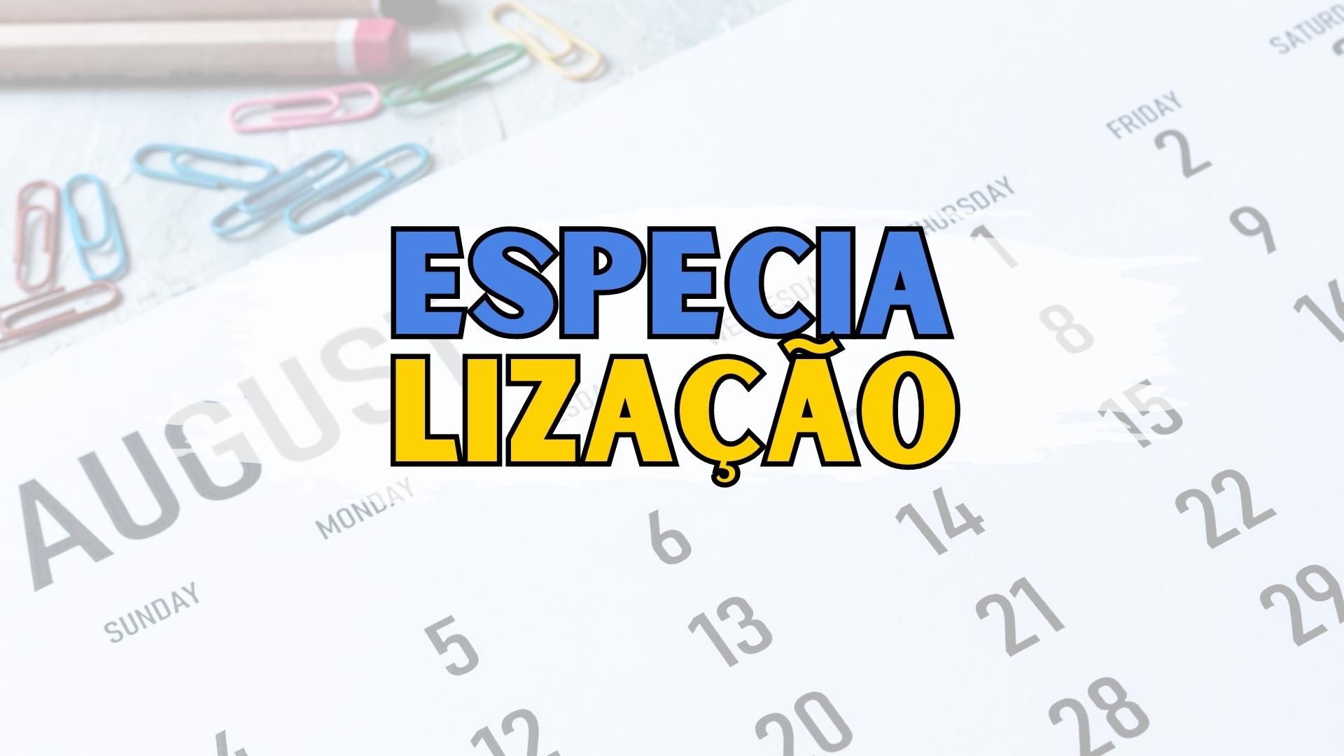 Especialização EAD Agosto