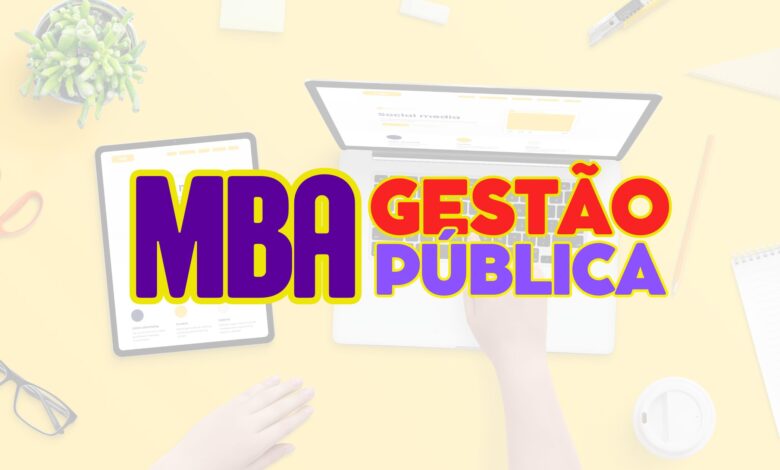 MBA Gestão Pública EAD ENAP