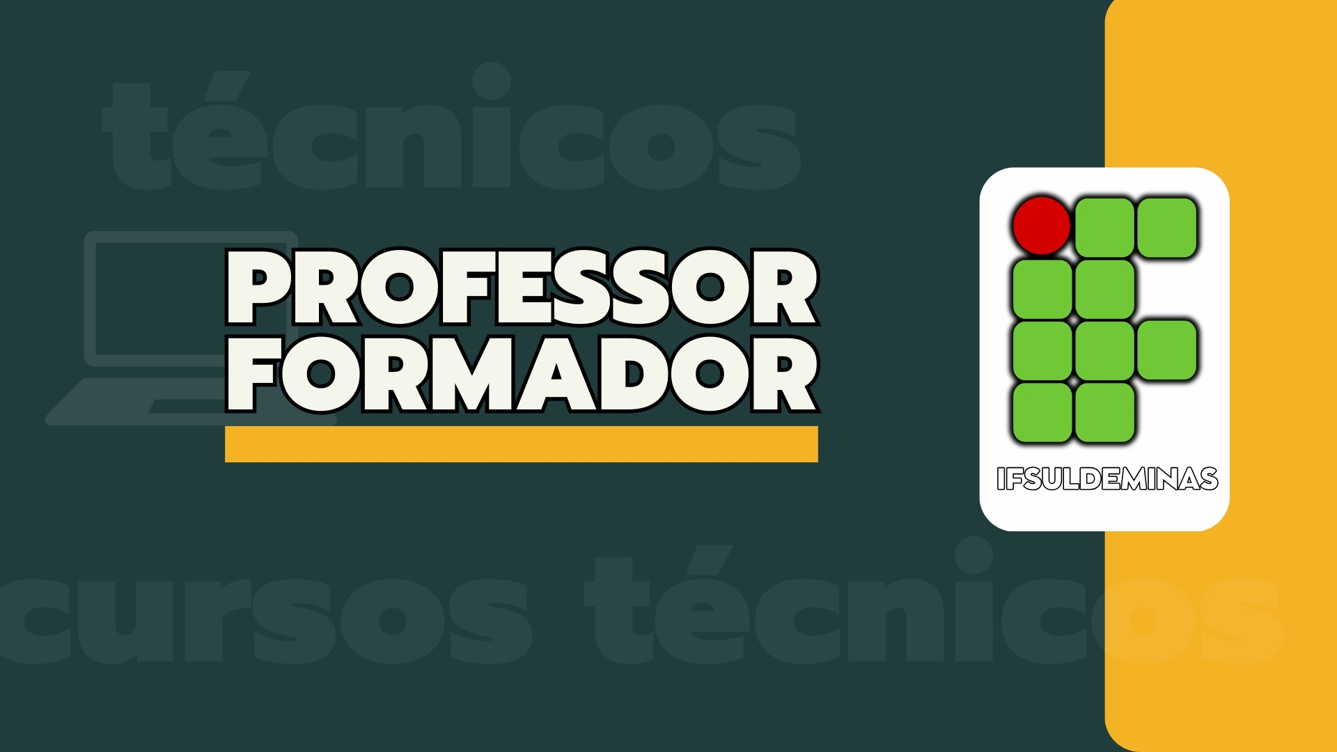 Instituto Federal do Sul de Minas Gerais - IFSULDEMINAS abre inscrições para Professor Formador de Curso EAD de pedagogia. Confira!