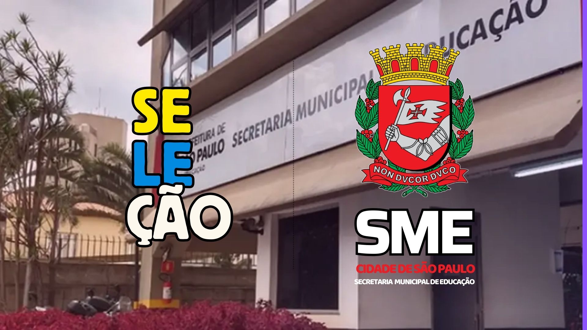 Secretaria Municipal de Educação - SME/SP autoriza contratação de Auxiliar Técnico de Educação para atuação nas unidades escolares.