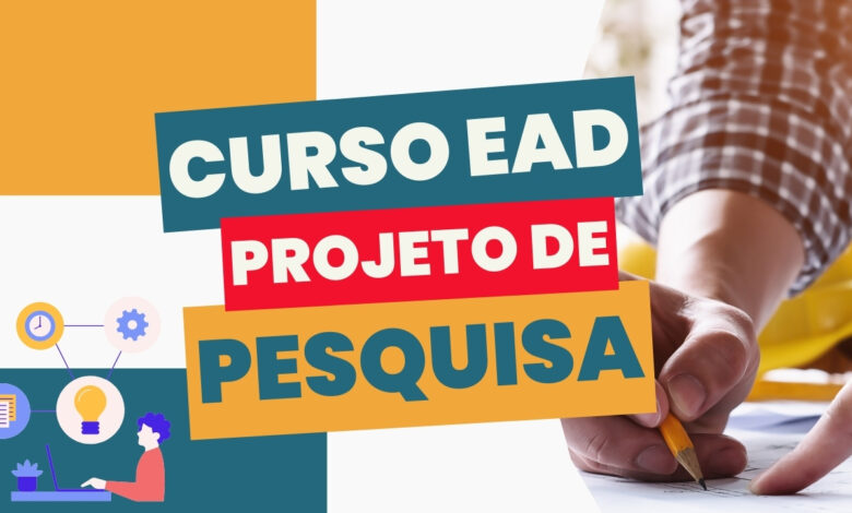 Universidade Federal abre inscrições para Curso Pré Pós de Elaboração de projeto de pesquisa de Mestrado e Doutorado 100% EAD com 179 horas