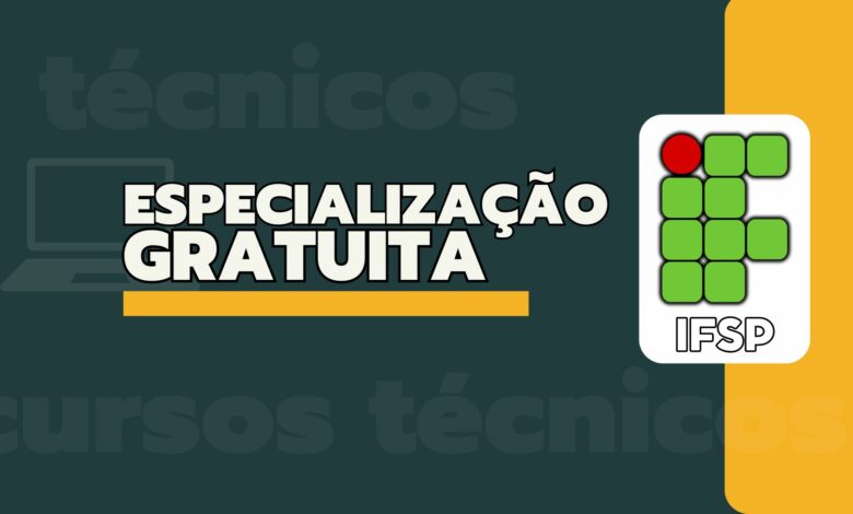 Instituto Federal de São Paulo - IFSP prorroga as inscrições para Especialização para Professores de Anos Iniciais. Confira detalhes aqui!