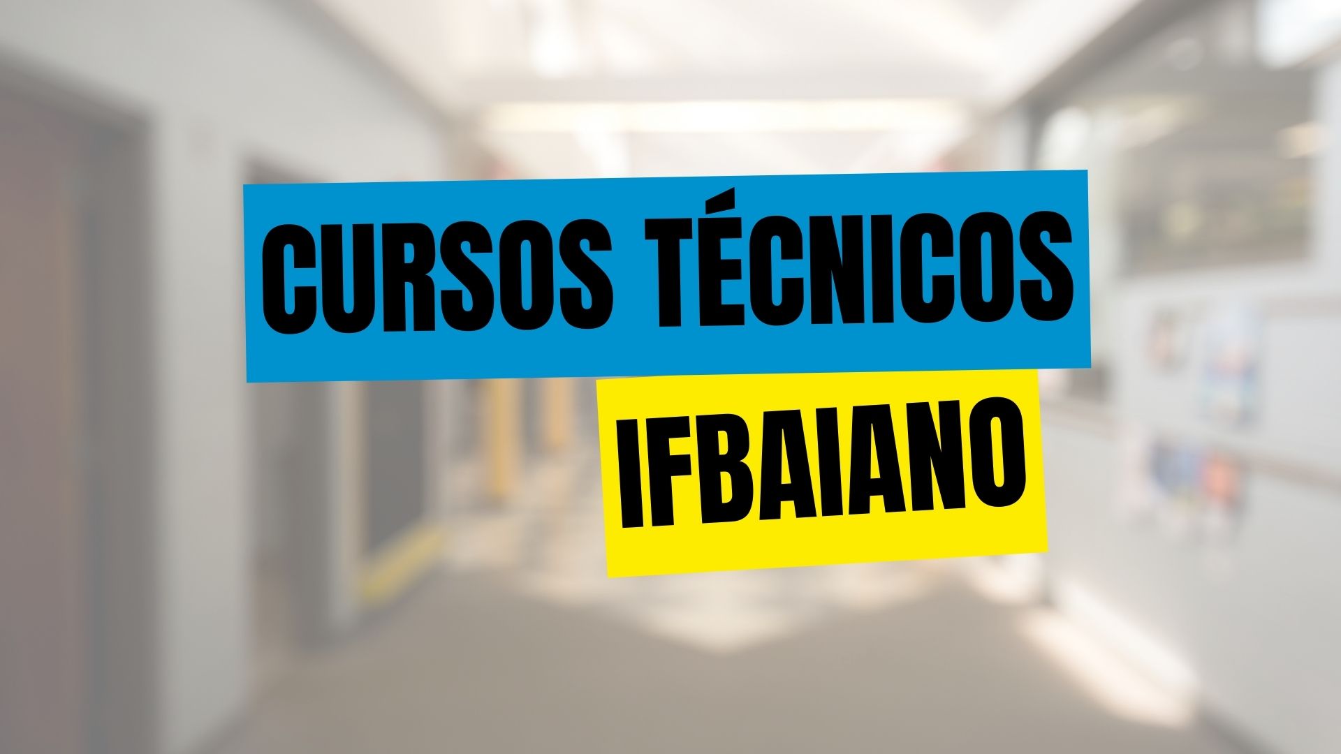 Instituto Federal Baiano - IFBAIANO abre inscrições para Cursos Técnicos Gratuitos oferecidos na modalidade EAD. São diversas opções.