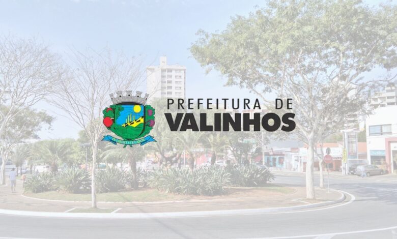 Prefeitura de Valinhos - SP abre inscrições para processo seletivo para contratação de professores em diversas áreas.