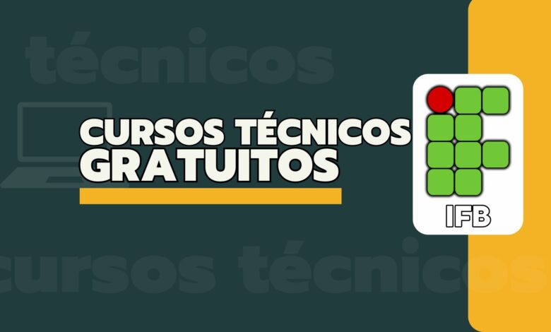 Instituto Federal de Brasília - IFB abre inscrições para 450 vagas em cursos técnicos gratuitos presenciais e EAD em 2024. Confira!