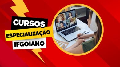 Instituto Federal Goiano - IFGOIANO abre inscrições para Cursos de Especialização e Pós-Graduação Gratuita na área da Educação em 2024.