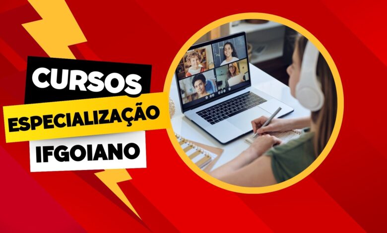 Instituto Federal Goiano - IFGOIANO abre inscrições para Cursos de Especialização e Pós-Graduação Gratuita na área da Educação em 2024.