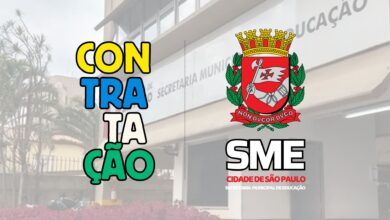 A SME - SP Secretaria Municipal de Educação abre inscrições HOJE para Contratação de Professores de Ensino Fundamental II e Médio.