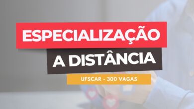 A Universidade Federal de São Carlos - UFSCar abre inscrições para 300 vagas em curso TOTALMENTE EAD na área da Educação. Confira detalhes.