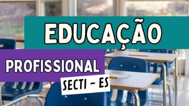 Inscrições professores Educação Profissional