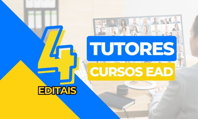 A Universidade Estadual do Maranhão - UEMA abre inscrições e anuncia 4 Editais de Seleção de Tutores de Cursos EAD da UAB.