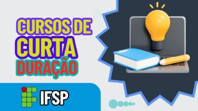 Aproveite a oportunidade! O IFSP está com inscrições abertas para 7 cursos de curta duração totalmente EAD. Inscreva-se agora!