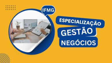 Instituto Federal de Minas Gerais - IFMG abre inscrições para Especialização em Gestão e Negócios oferecida pelo Campus Ouro Branco.