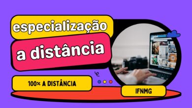 O Instituto Federal do Norte de Minas - IFNMG recebe inscrições para Cursos de Pós-Graduação EAD até amanhã; 500 vagas 100% EAD