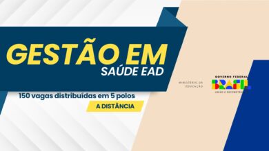 A Universidade Federal do Recôncavo da Bahia - UFRB abre inscrições para Especialização em Gestão em Saúde EAD com 150 vagas para 2024.