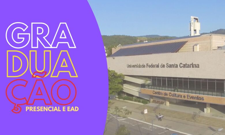 Universidade Federal de Santa Catarina - UFSC abre inscrições para Vagas Remanescentes em Cursos de Graduação EAD GRATUITOS para 2024