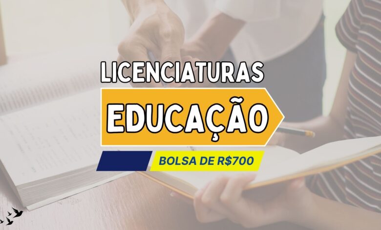 A Universidade Federal de Roraima - UFRR anunciou Edital com 2 Cursos de Licenciatura Gratuitos e com Bolsa de R$ 700. Confira requisitos!