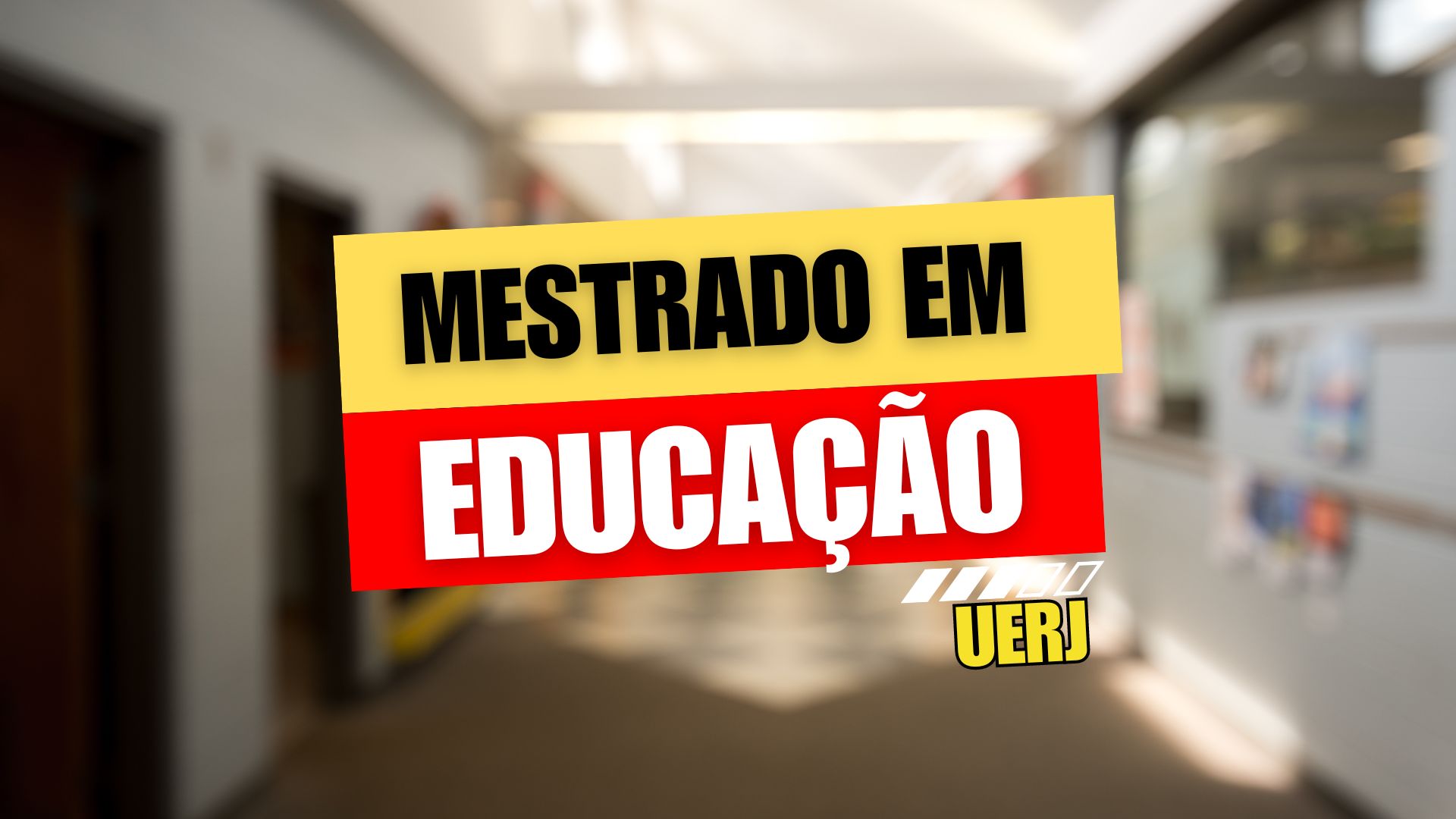 A UERJ está com inscrições abertas para o Mestrado em Educação - Processos Formativos e Desigualdades Sociais para 2025. Confira!