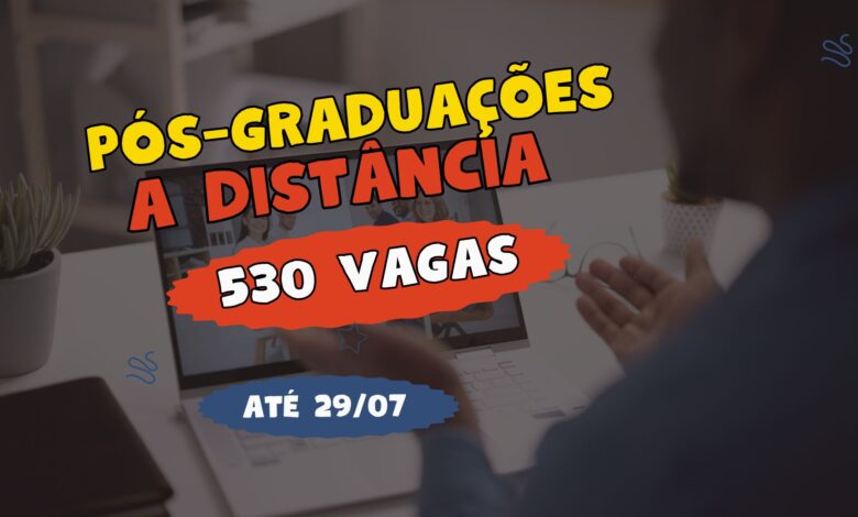 Pós-Graduações EAD da Universidade Federal do Amazonas - UFAM! Inscrições abertas até amanhã para 530 oportunidades em diversos cursos.