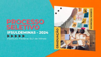 O Instituto Federal do Sul de Minas Gerais - IFSULDEMINAS abre inscrições para 290 vagas em cursos técnicos e superiores em 2024.