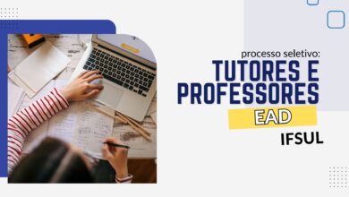 Intituto Federal Sul-Rio-Grandense - IFSUL abre inscrições para Professores e Tutores de Cursos EAD Gratuitos da UAB.