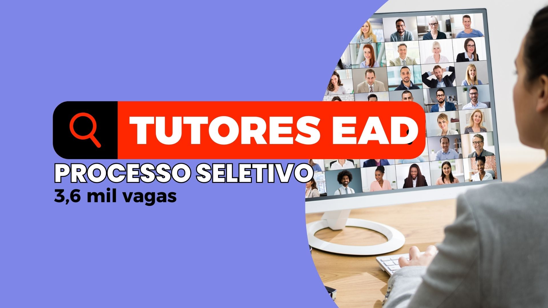 Universidade Federal - UFRGS abre 3.600 vagas para Tutores EAD de Cursos a Distância para Trabalho Remoto em todo o Brasil.