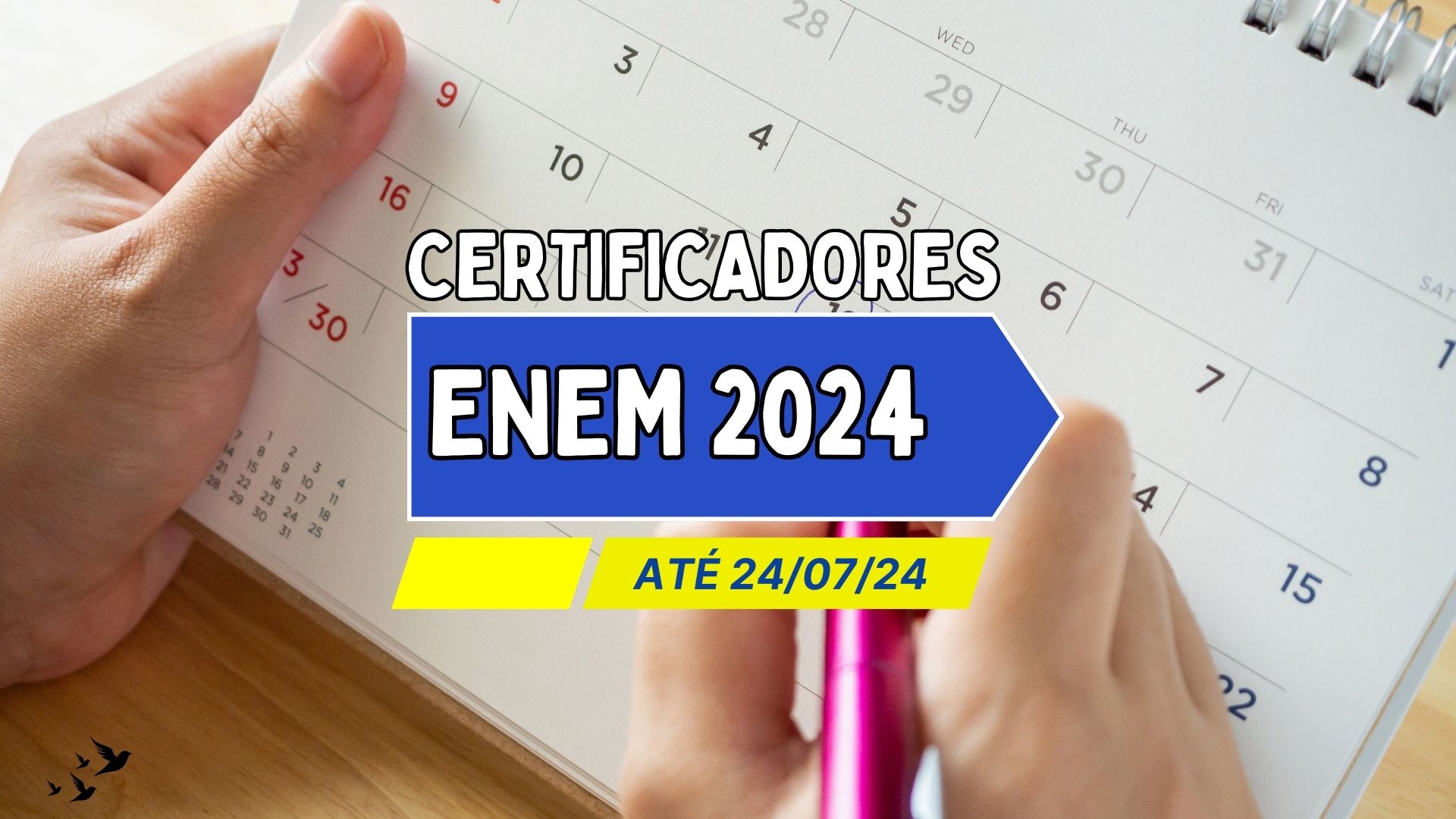 O Ministério da Educação - MEC encerra inscrições HOJE para Interessados em Trabalhar no ENEM 2024 como certificadores do exame.