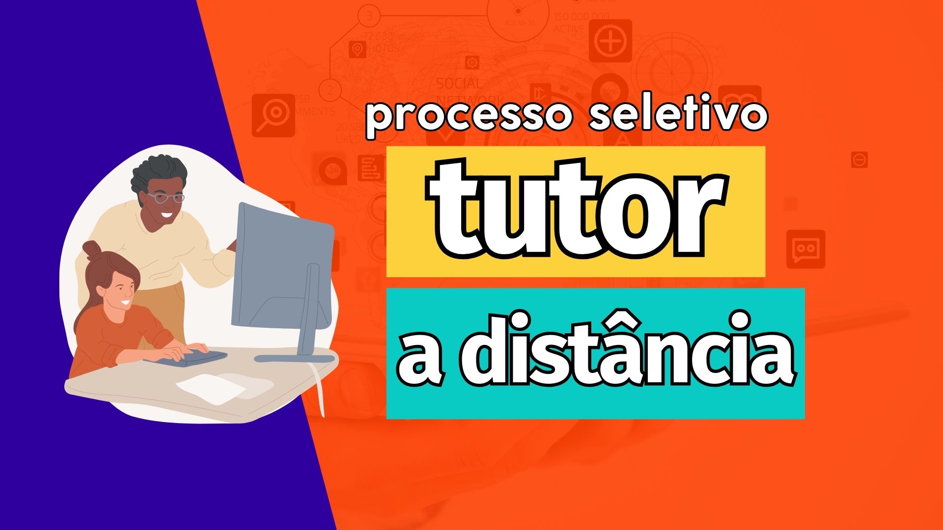 Universidade Federal do Mato Grosso do Sul - UFMS anuncia edital com 20 vagas imediatas para Tutor EAD de Curso na Educação.