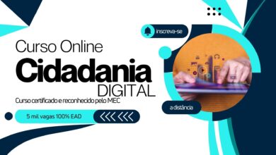 Inscreva-se no curso gratuito Cidadão Digital EAD do MEC. São 5 mil vagas para capacitação em cidadania e uso responsável da tecnologia