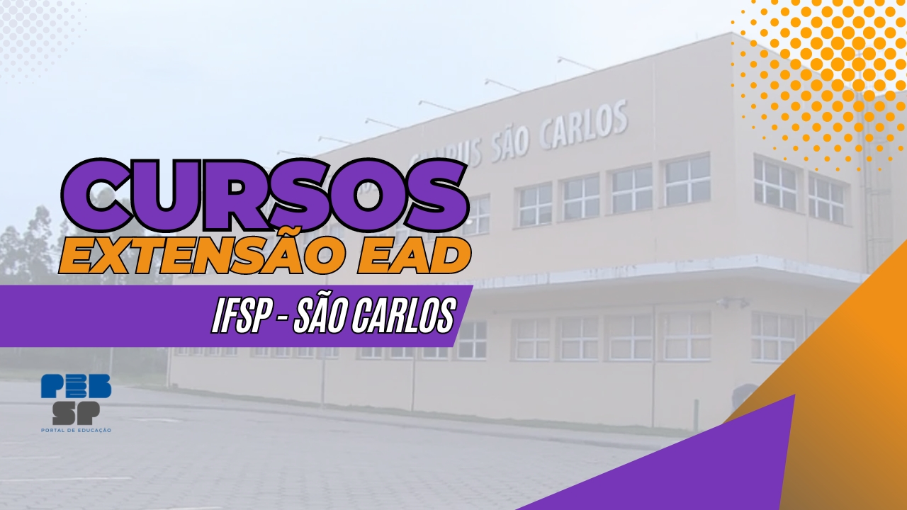 Aproveite os 3 cursos de extensão EAD gratuitos do IFSP! Inscreva-se agora e desenvolva novas habilidades online!