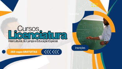 A Universidade Federal do Pará - UFPA anuncia a PRORROGAÇÃO do prazo de inscrições para Cursos de Licenciatura Gratuitos com 260 vagas.