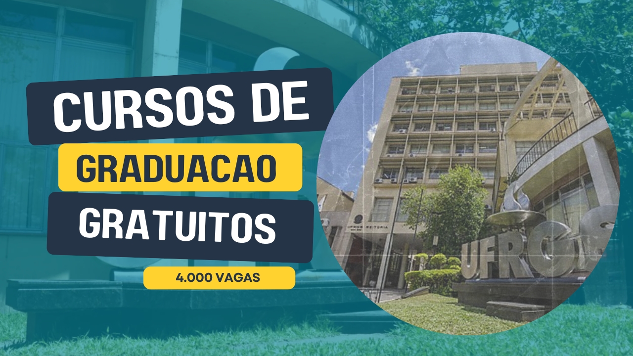 UFRGS abre 4.000 vagas para 93 cursos de Graduação GRATUITOS em 2025. Inscreva-se agora e garanta sua oportunidade!