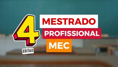 Confira 4 Editais de Mestrado Profissional do MEC 2024: Inscrições abertas para mais de 3.700 vagas GRATUITAS em todo o BRASIL!