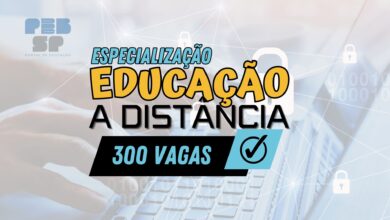 IFSertaoPE abre inscrições para Curso de Especialização em Docência na Educação Profissional e Tecnológica EAD com 300 vagas.