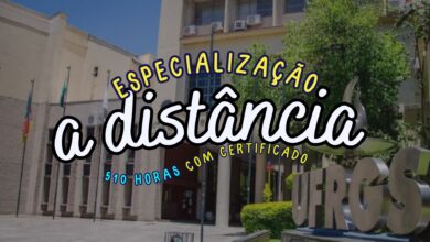 A Universidade Federal do Rio Grande do Sul - UFRGS abre inscrições para 150 vagas na Especialização EAD Gratuita pela UAB com 510 horas.