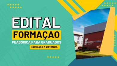 Instituto Federal do Maranhão - IFMA PRORROGA as inscrições para Formação Pedagógica para Graduados Não Licenciados EAD até 05 de agosto