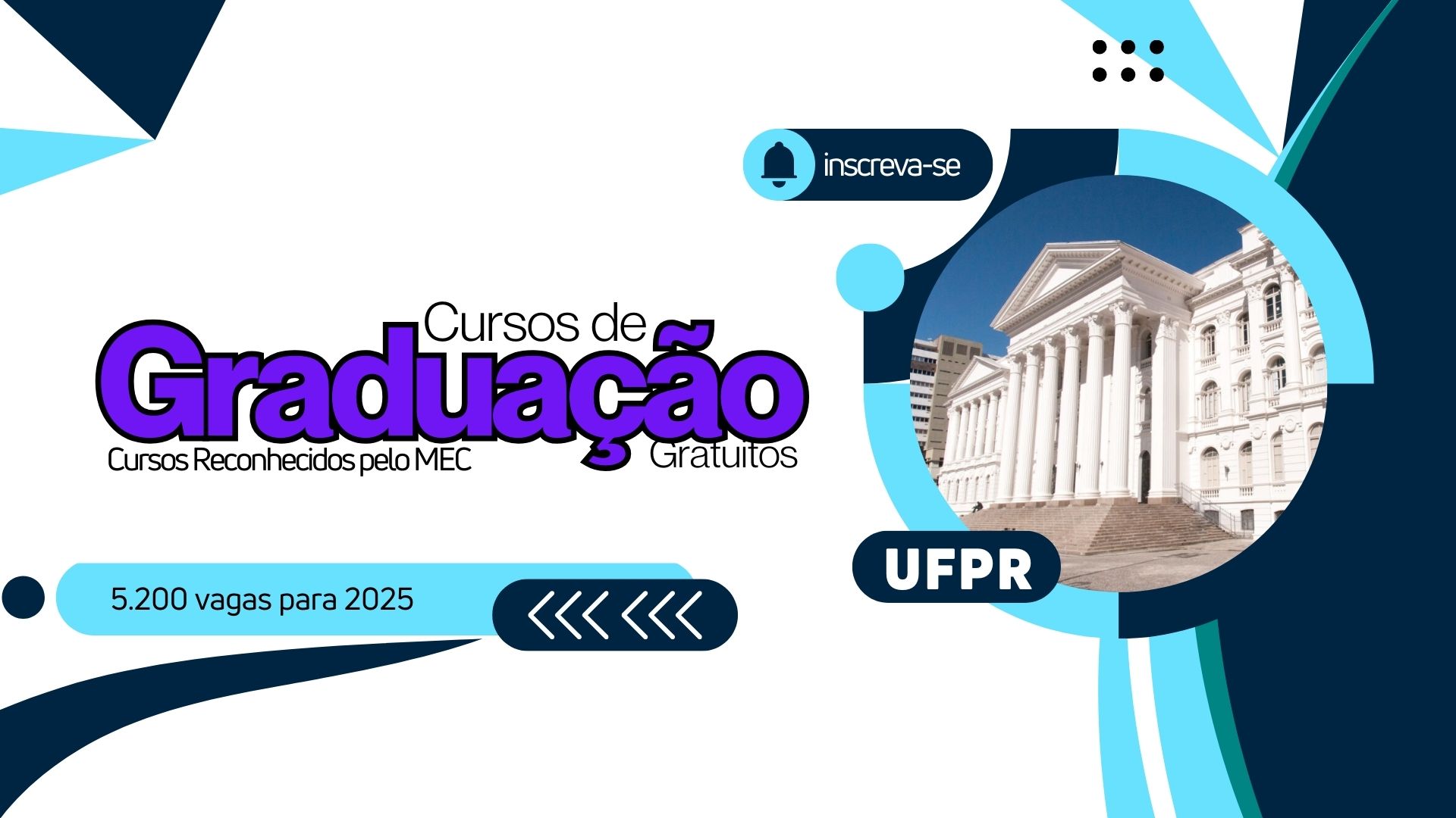 Universidade Federal oferece 5.200 vagas em cursos de graduação para 2025. Inscreva-se agora e garanta sua oportunidade de estudo!