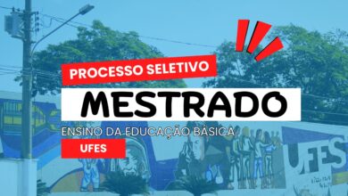 Universidade Federal do Espírito Santo - UFES abre inscrições para Mestrado em Ensino da Educação Básica com vagas para 2025! Aproveite!