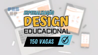 UFMT abre inscrições para Especialização e Pós-Graduação EAD em Design Educacional com 150 vagas gratuitas para o ano de 2024.