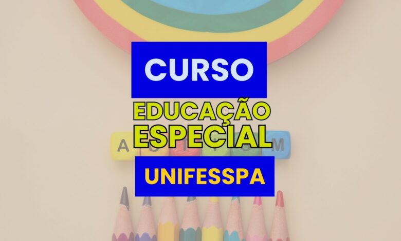 UNIFESSPA abre inscrições para mais de 600 vagas em Curso de Aperfeiçoamento em Educação Especial EAD Gratuito com 180 horas. Confira