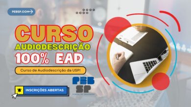 Garanta sua vaga no Curso de Audiodescrição em Eventos da USP! Formação gratuita e a distância com 80 vagas disponíveis.