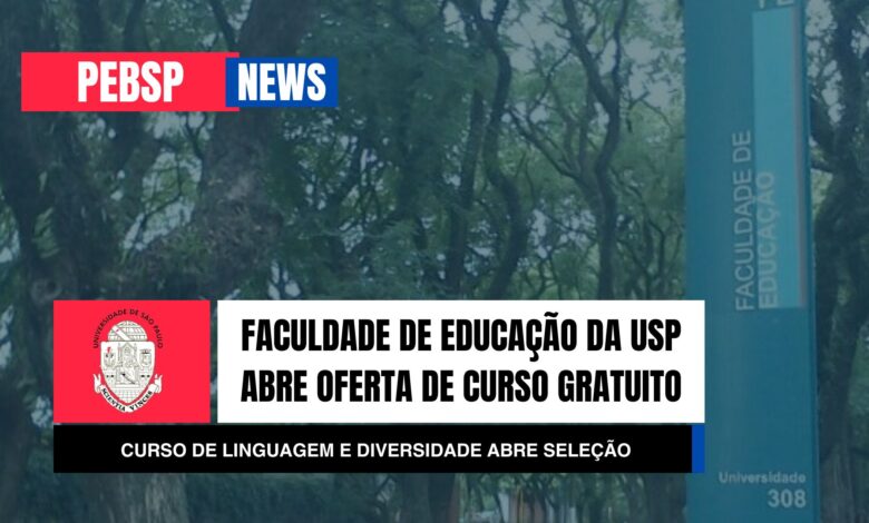 Estude na USP! Curso gratuito de Linguagem e Diversidade. Analise criticamente a linguagem e promova a inclusão social. Inscreva-se já!