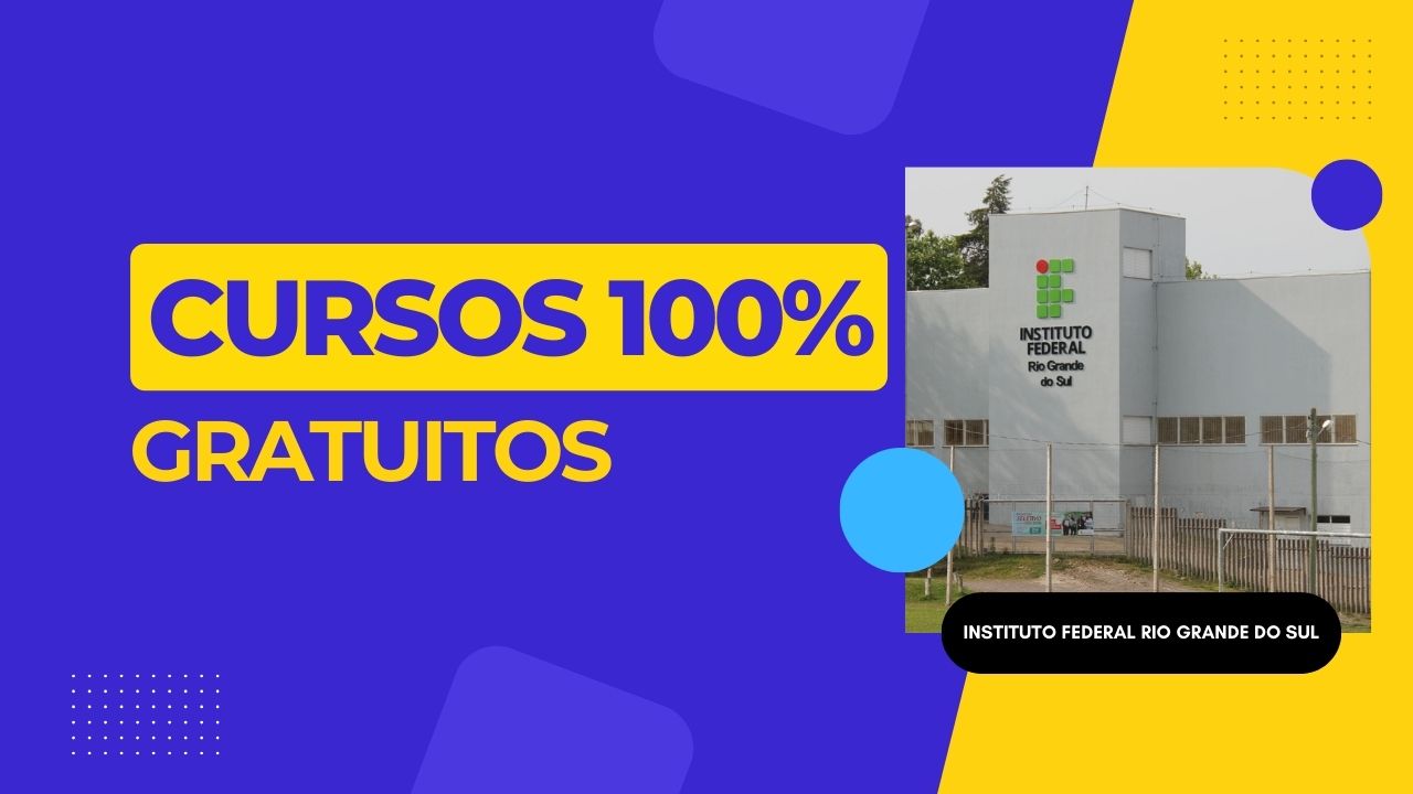 Se você prefere o Ensino presencial, inscreva-se nos cursos gratuitos IFRS - Restinga nas áreas de Gestão e Cooperativismo. Confira detalhes!