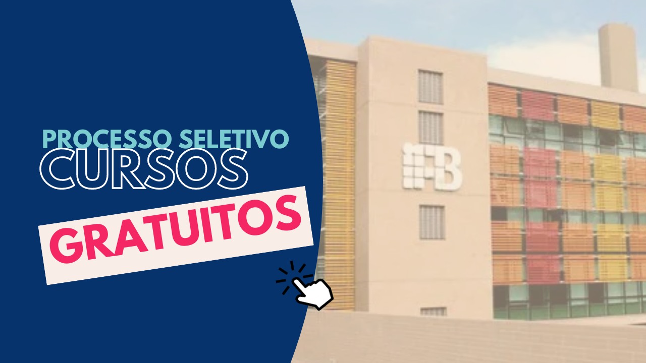 Descubra os 6 cursos de qualificação do IFB, presenciais e EAD, com 470 vagas disponíveis. Inscreva-se e amplie suas oportunidades!