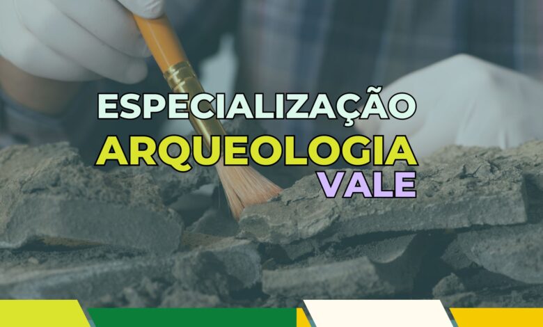 Universidade Federal de Viçosa - UFV abre inscrições para Especialização na área da Arqueologia em parceria com a Multinacional Vale.