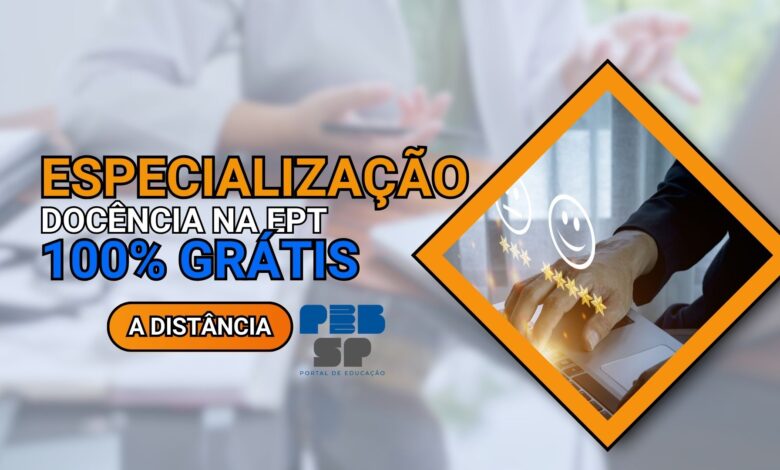 Instituto Federal do Paraná - IFPR abre inscrições para 425 vagas no Curso de Especialização em Docência EAD 100% Gratuito