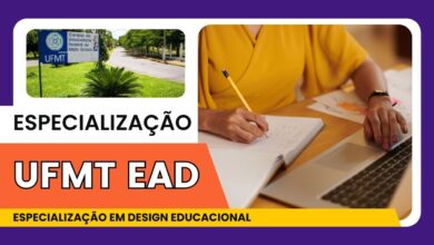 Graduado e quer turbinar sua carreira? Especialize-se em Design Educacional EAD na UFMT! Inscrições abertas até 04/10.