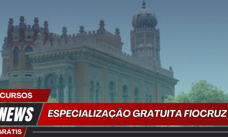 Inscreva-se no Curso de Especialização em Saúde Pública da ENSP/Fiocruz! Inscrições abertas até 25/09. Saiba mais e garanta sua vaga!