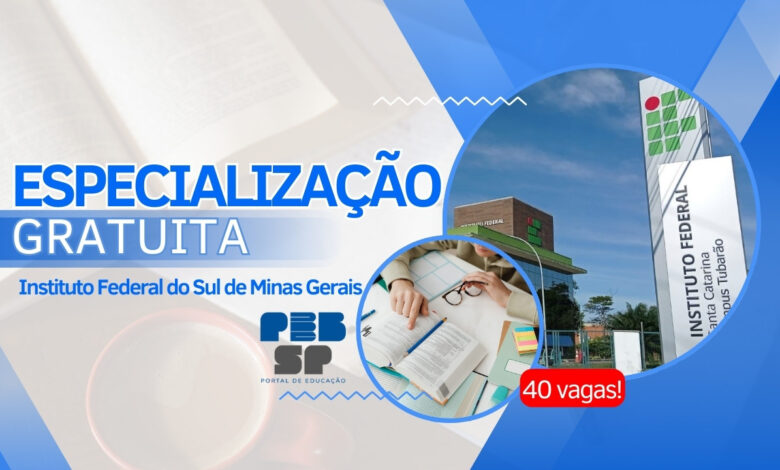 Inscreva-se na Especialização em Educação do IFSC com aulas presenciais quinzenais para você que não abre mão do ensino presencial!