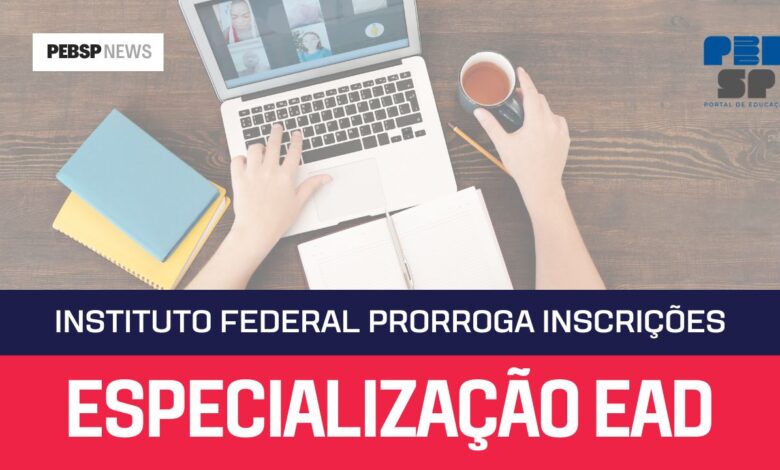 Instituto Federal - IFTM prorroga as inscrições para 300 vagas no curso de Especialização em Docência na Educação Profissional EAD. Confira!